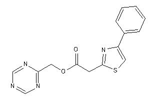 2-(4-phenylthiazol-2-yl)acetic Acid S-triazin-2-ylmethyl Ester