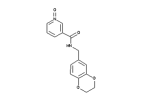 N-(2,3-dihydro-1,4-benzodioxin-6-ylmethyl)-1-keto-nicotinamide