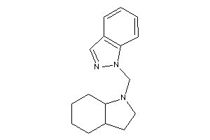 1-(2,3,3a,4,5,6,7,7a-octahydroindol-1-ylmethyl)indazole