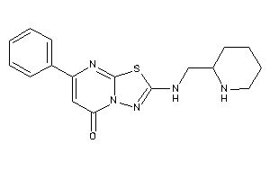7-phenyl-2-(2-piperidylmethylamino)-[1,3,4]thiadiazolo[3,2-a]pyrimidin-5-one