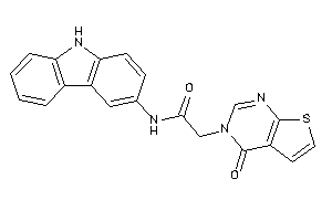 N-(9H-carbazol-3-yl)-2-(4-ketothieno[2,3-d]pyrimidin-3-yl)acetamide