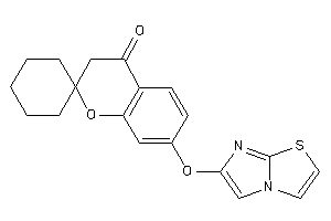 Image of 7-imidazo[2,1-b]thiazol-6-yloxyspiro[chroman-2,1'-cyclohexane]-4-one