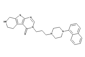 3-[4-(1-naphthyl)piperazino]propylBLAHone