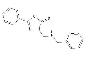 Image of 3-[(benzylamino)methyl]-5-phenyl-1,3,4-oxadiazole-2-thione