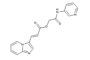 3-imidazo[1,2-a]pyridin-3-ylacrylic Acid [2-keto-2-(3-pyridylamino)ethyl] Ester