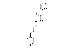 N'-phenyl-N-(4-piperazinobutyl)oxamide