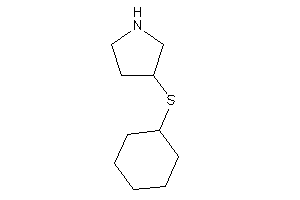 3-(cyclohexylthio)pyrrolidine