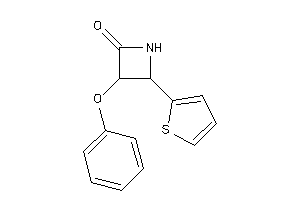 3-phenoxy-4-(2-thienyl)azetidin-2-one