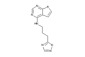 3-(1,2,4-oxadiazol-5-yl)propyl-thieno[2,3-d]pyrimidin-4-yl-amine