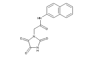 N-(2-naphthyl)-2-(2,4,5-triketoimidazolidin-1-yl)acetamide