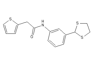 Image of N-[3-(1,3-dithiolan-2-yl)phenyl]-2-(2-thienyl)acetamide