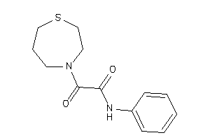 2-keto-N-phenyl-2-(1,4-thiazepan-4-yl)acetamide