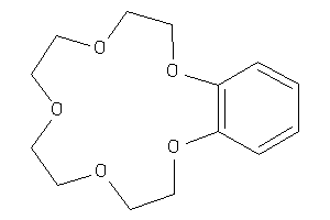 Image of 2,5,8,11,14-pentaoxabicyclo[13.4.0]nonadeca-1(15),16,18-triene