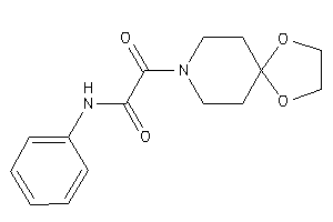 2-(1,4-dioxa-8-azaspiro[4.5]decan-8-yl)-2-keto-N-phenyl-acetamide