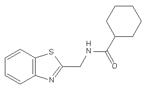 N-(1,3-benzothiazol-2-ylmethyl)cyclohexanecarboxamide