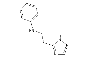 Phenyl-[2-(1H-1,2,4-triazol-5-yl)ethyl]amine