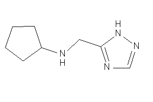 Cyclopentyl(1H-1,2,4-triazol-5-ylmethyl)amine