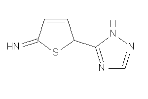 Image of [2-(1H-1,2,4-triazol-5-yl)-2H-thiophen-5-ylidene]amine