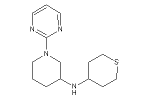 [1-(2-pyrimidyl)-3-piperidyl]-tetrahydrothiopyran-4-yl-amine