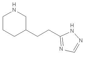 3-[2-(1H-1,2,4-triazol-5-yl)ethyl]piperidine