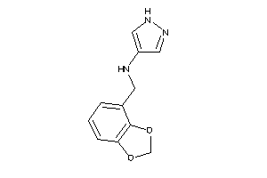 1,3-benzodioxol-4-ylmethyl(1H-pyrazol-4-yl)amine