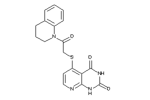 5-[[2-(3,4-dihydro-2H-quinolin-1-yl)-2-keto-ethyl]thio]-1H-pyrido[2,3-d]pyrimidine-2,4-quinone