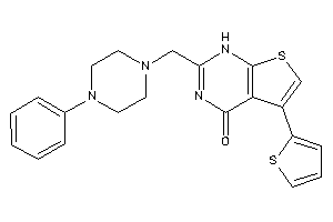 2-[(4-phenylpiperazino)methyl]-5-(2-thienyl)-1H-thieno[2,3-d]pyrimidin-4-one