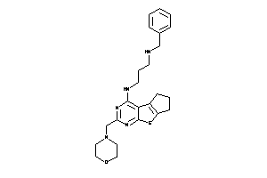 Benzyl-[3-[(morpholinomethylBLAHyl)amino]propyl]amine