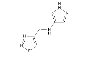 1H-pyrazol-4-yl(thiadiazol-4-ylmethyl)amine