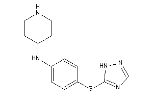 4-piperidyl-[4-(1H-1,2,4-triazol-5-ylthio)phenyl]amine