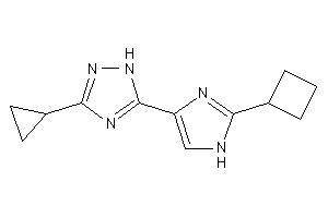 5-(2-cyclobutyl-1H-imidazol-4-yl)-3-cyclopropyl-1H-1,2,4-triazole