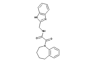 N-(1H-benzimidazol-2-ylmethyl)-2-keto-2-(2,3,4,5-tetrahydro-1-benzazepin-1-yl)acetamide