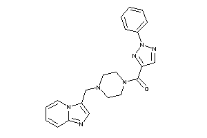 [4-(imidazo[1,2-a]pyridin-3-ylmethyl)piperazino]-(2-phenyltriazol-4-yl)methanone