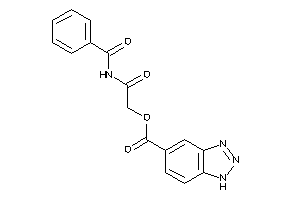 1H-benzotriazole-5-carboxylic Acid (2-benzamido-2-keto-ethyl) Ester