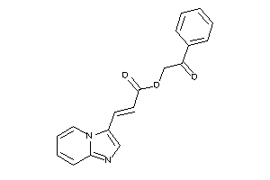 Image of 3-imidazo[1,2-a]pyridin-3-ylacrylic Acid Phenacyl Ester
