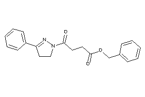 4-keto-4-(3-phenyl-2-pyrazolin-1-yl)butyric Acid Benzyl Ester