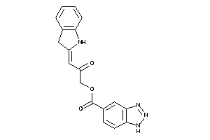 1H-benzotriazole-5-carboxylic Acid (3-indolin-2-ylidene-2-keto-propyl) Ester