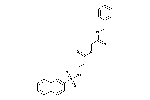 Image of 3-(2-naphthylsulfonylamino)propionic Acid [2-(benzylamino)-2-keto-ethyl] Ester