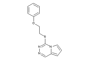 4-(2-phenoxyethylthio)pyrrolo[1,2-d][1,2,4]triazine