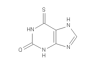 Image of 6-thioxo-3,7-dihydropurin-2-one