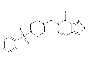 6-[(4-besylpiperazino)methyl]isoxazolo[3,4-d]pyridazin-7-one