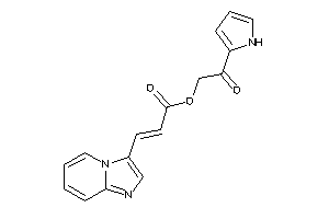 3-imidazo[1,2-a]pyridin-3-ylacrylic Acid [2-keto-2-(1H-pyrrol-2-yl)ethyl] Ester