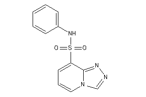 N-phenyl-[1,2,4]triazolo[4,3-a]pyridine-8-sulfonamide