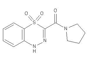 Image of (4,4-diketo-1H-benzo[e][1,3,4]thiadiazin-3-yl)-pyrrolidino-methanone