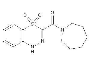 Azepan-1-yl-(4,4-diketo-1H-benzo[e][1,3,4]thiadiazin-3-yl)methanone