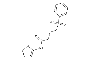 4-besyl-N-(2,3-dihydrofuran-5-yl)butyramide