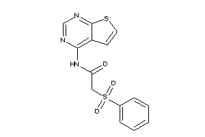 2-besyl-N-thieno[2,3-d]pyrimidin-4-yl-acetamide