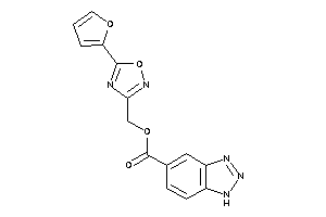 Image of 1H-benzotriazole-5-carboxylic Acid [5-(2-furyl)-1,2,4-oxadiazol-3-yl]methyl Ester