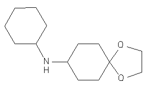 Cyclohexyl(1,4-dioxaspiro[4.5]decan-8-yl)amine
