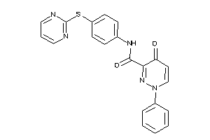 4-keto-1-phenyl-N-[4-(2-pyrimidylthio)phenyl]pyridazine-3-carboxamide